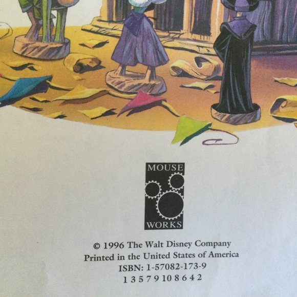 Disney Lion King Hunchback of Notre Dame First Editions Hardcover - Picture 7 of 9